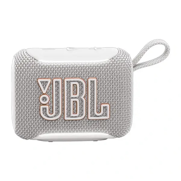 Mini enceinte portable JBL Go 5 – 10h d’autonomie – BT – IP68 – Éclairage d’ambiance sur les bords – Blanc — photo 1