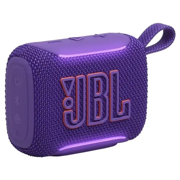 Mini enceinte portable JBL Go 5 – 10h d’autonomie – BT – IP68 – Éclairage d’ambiance sur les bords – Violet — photo 2