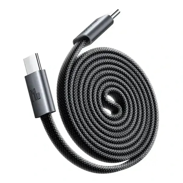 Câble de charge Mcdodo – 240W – Type-c vers type-c – 1m – Câble magnétique auto-rétractable – CA-9900 — photo 1