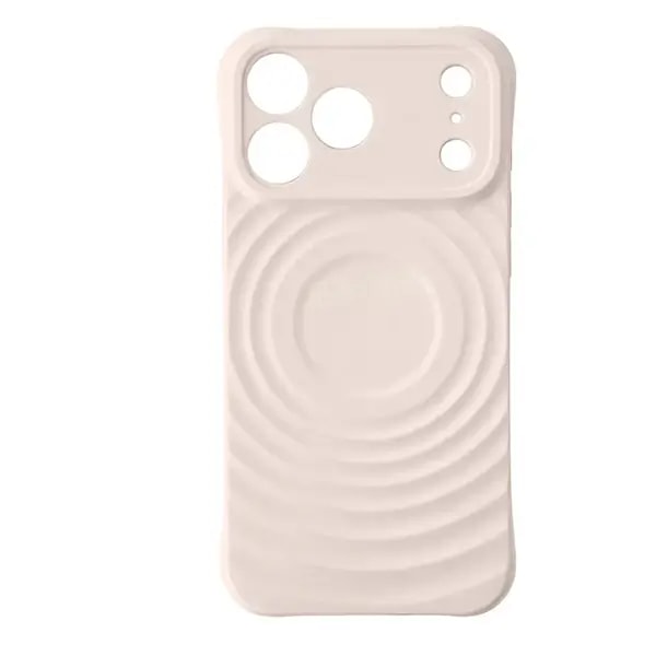 Coque pour iPhone 17 Pro Max All Match – MagSafe intégré – Modèle de caméra fermée – Silicone – Avoine