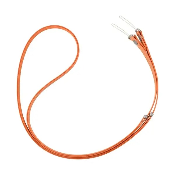 Corde en bandoulière pour téléphone portable Flexi Strap de Green Lion – Longueur réglable – sangles centrales en nylon magnétique – Orange – GNFLXSTRPOG — photo 3