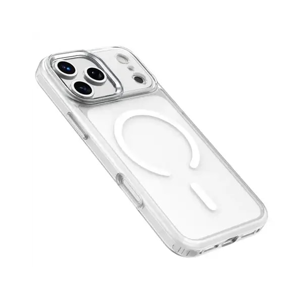 Coque pour iPhone 17 Pro Max – Green Lion Titan – Compatible MagSafe – Anti traces de doigts – Gris – GNTITMG17PMSL — photo 1