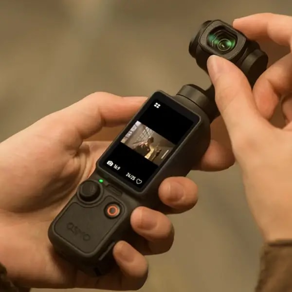DJI Osmo Pocket 4 Standard – Caméra portable pour smartphone – 4h d’autonomie – Nacelle mécanique à 3 axes – 4K 60 Ips – Écran OLED 2″ – Stockage interne 107 Go – Wifi 6 – OP4402 — photo 3