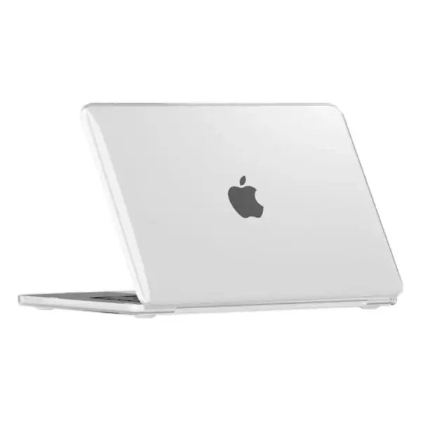 Coque de protection pour MacBook Neo 13 – Année 2026 – Transparent – Blanc – A3404 — photo 2