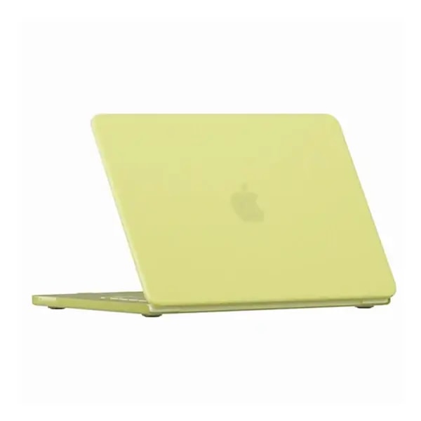 Coque de protection pour MacBook Neo 13 – Année 2026 – Matte – Jaune – A3404 — photo 2