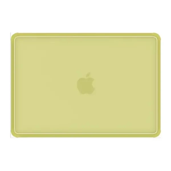 Coque de protection pour MacBook Neo 13 Ultra-Thin Design – Année 2026 – Transparent – Jaune – A340410 — photo 1
