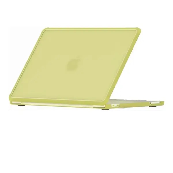 Coque de protection pour MacBook Neo 13 Ultra-Thin Design – Année 2026 – Transparent – Jaune – A340410 — photo 2