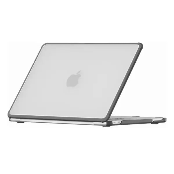 Coque de protection pour MacBook Neo 13 Ultra-Thin Design – Année 2026 – Transparent – Noir – A340401 — photo 2