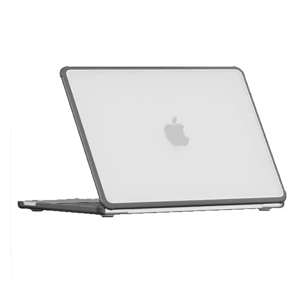 Coque de protection pour MacBook Neo 13 Ultra-Thin Design – Année 2026 – Transparent – Noir – A340401 — photo 3