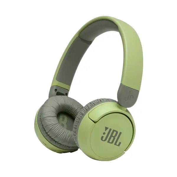 Casque JBL pour enfant – 30h d’autonomie – Bluetooth – Micro intégré – Vert/Gris – JR310BT — photo 2