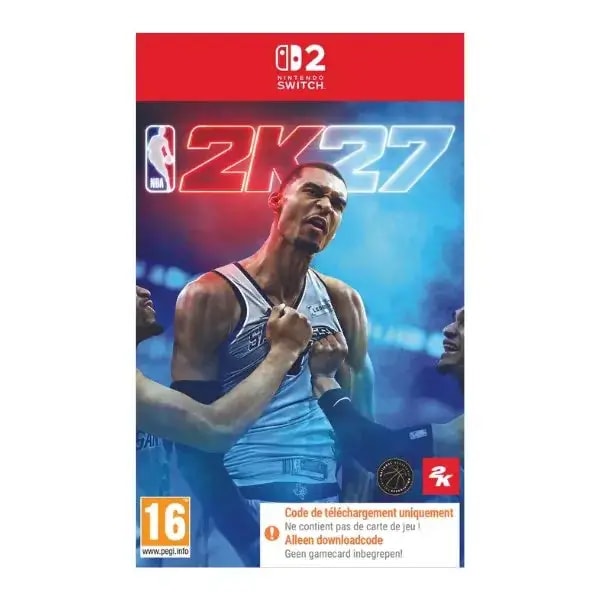 CD NBA 2K27 – Jeu Nintendo Switch 2 – (Code Dans la Boîte) — photo 1