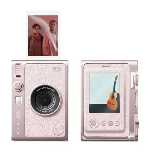 Appareil Photo Instantané Fujifilm instax mini Evo Hybride – USB-C – 100 Effets & Impression Smartphone – Rose – INS MINI EVO G PK C EX D — photo 3