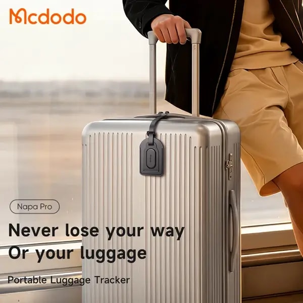 Étiquette connecté avec localisateur Apple Find My Mcdodo Napa Pro – Pile de 220mAh – Autonomie plusieurs mois – Mode perdu – AT-3790 — photo 3