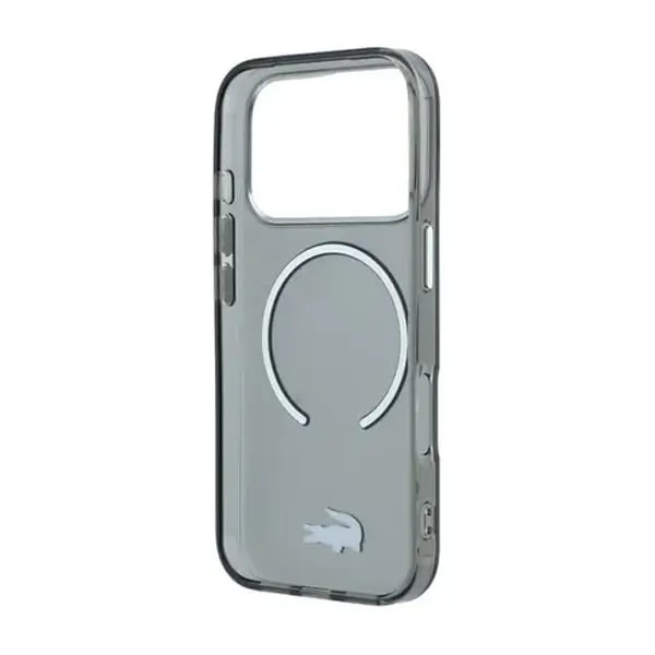 Coque pour iPhone 18 Pro Max Lacoste – Compatible MagSafe – Finition givrée mate IML – Résistant aux rayures – Noir – LCHMP18X6UFRTK — photo 2