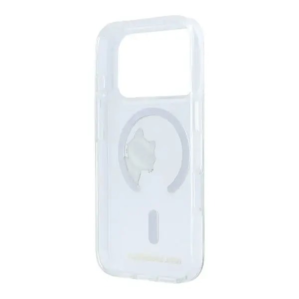 Coque pour iPhone 18 Pro Max Karl Lagerfeld avec impression Peekaboo – Compatible MagSafe – Transparent – KLOHMP18X6HCPSCT — photo 2