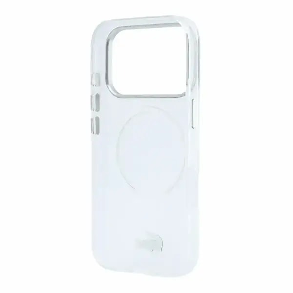 Coque pour iPhone 18 Pro Max Lacoste Premium avec motif emblématique Petit Piqué – Compatible MagSafe – Clair – LCHMP18X6UFRTH — photo 2