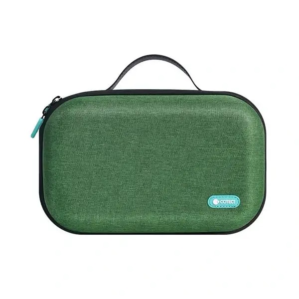 Sac de rangement multicouche COTEetCI Crater Multi-layer EVA Storage Bag – Pour Nintendo et autres accessoires électronique – Vert – 93013-GR — photo 1