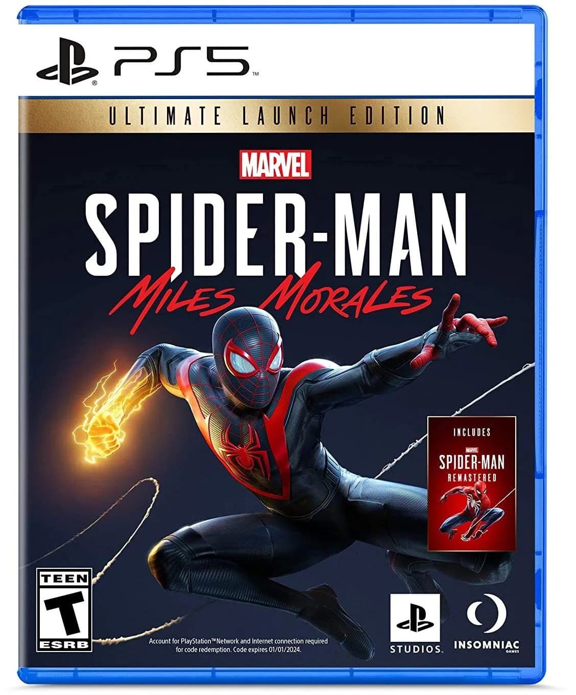 Marvel Spiderman Miles Morales PS5