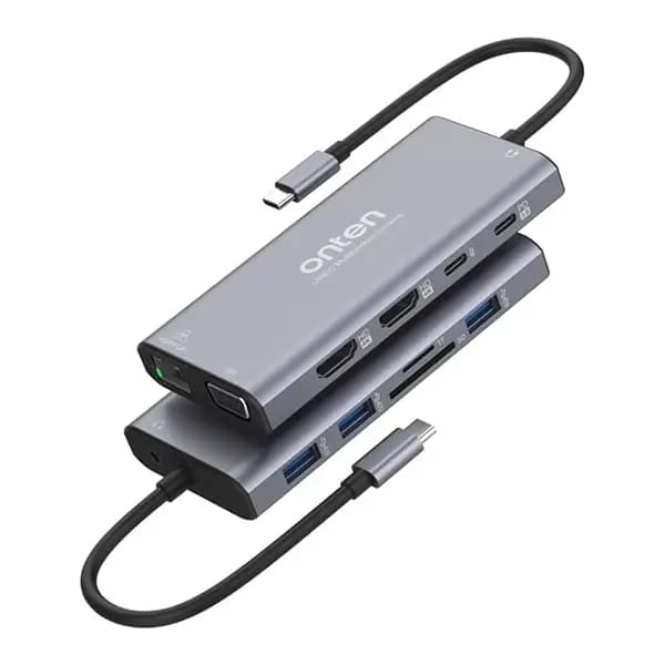 Station d’accueil multifonctions – ONTEN – 12 en 1 – USB-C – OTN-UC601